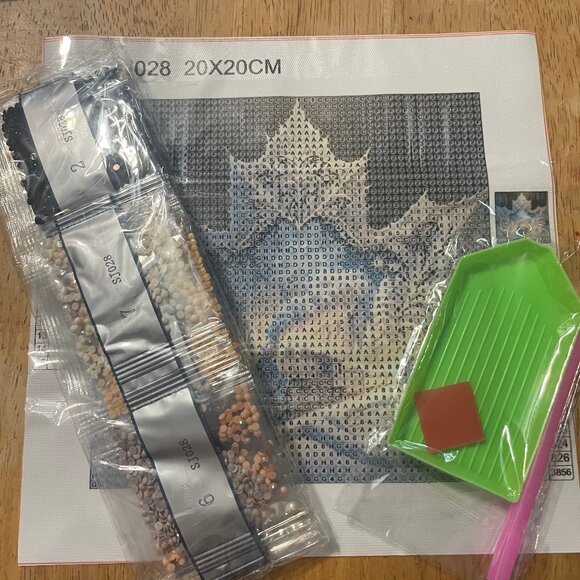 Ice Castle diamond painting - Picture 1 of 3